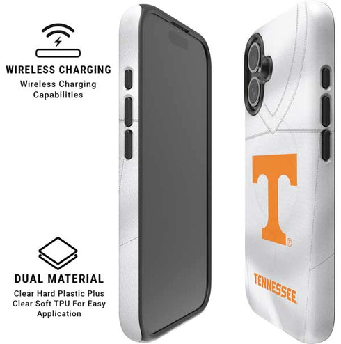 University of Tennessee White Jersey iPhone 16 Plus Magsafe Impact Case